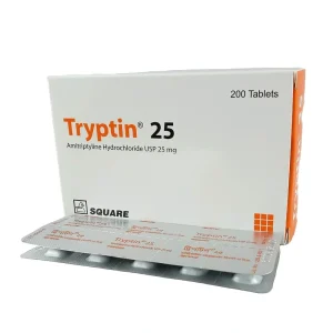 ট্রিপটিন ২৫ মি.গ্রা. ট্যাবলেট | Tryptin | 25 mg | Tablet